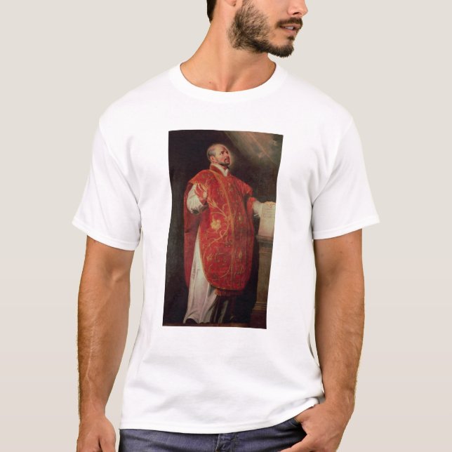St Ignatius von Loyola-Gründer der Jesuite T-Shirt (Vorderseite)