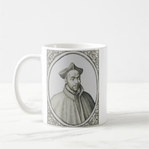 St. Ignatius von Loyola Kupferstich Antike Kunst Kaffeetasse