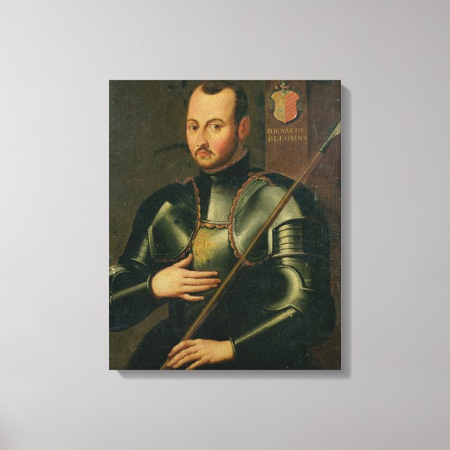 St. Ignatius von Loyola Leinwanddruck (Vorderseite)