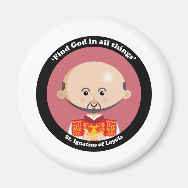St. Ignatius von Loyola Magnet (Vorne)