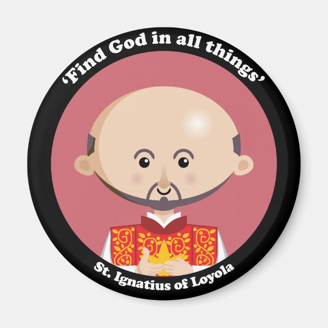 St. Ignatius von Loyola Magnet (Vorne)