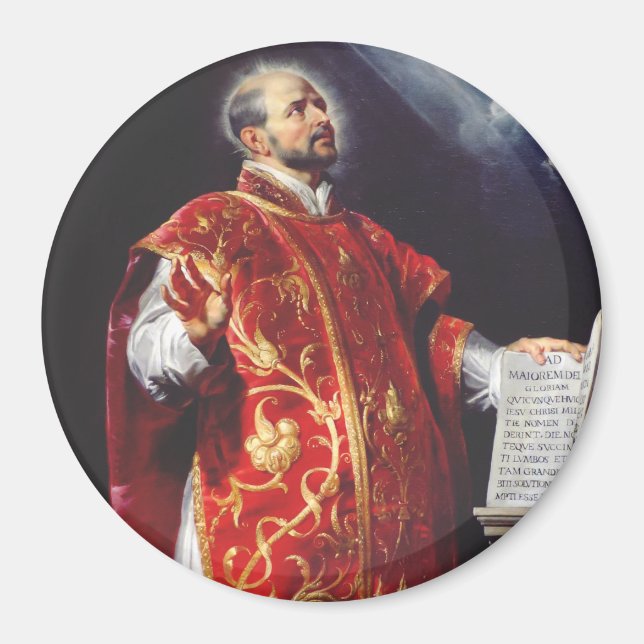 St. Ignatius von Loyola Magnet (Vorne)