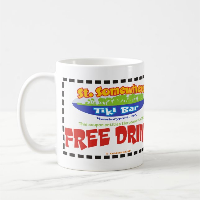 St. Irgendwo GETRÄNK-KUPON Tasse (Links)