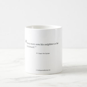 St. Isaac der Syrian Tasse