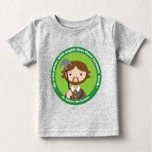 St. Isidore Bauer Baby T-shirt