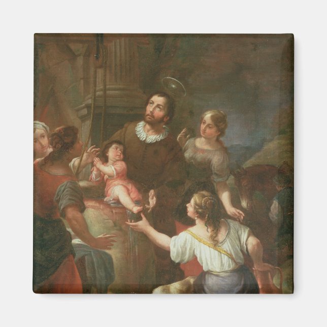 St. Isidore und das Wunder am Brunnen Magnet (Vorne)