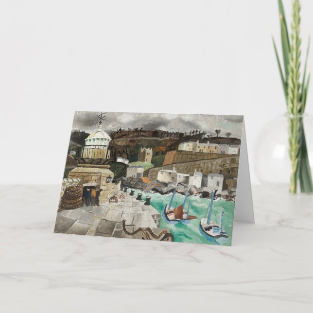 St. Ives, Cornwall | Christopher Wood Karte (Vorderseite)