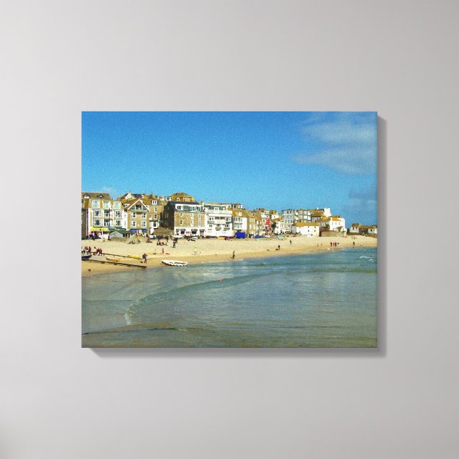 St Ives Cornwall England Foto Leinwanddruck (Vorderseite)