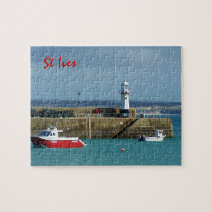 St. Ives Cornwall England Foto Puzzle