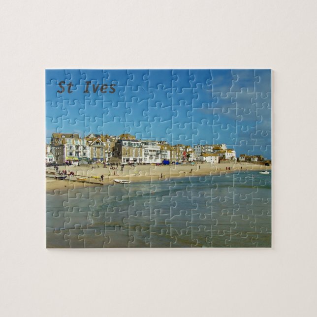 St. Ives Cornwall England Foto Puzzle (Horizontal)