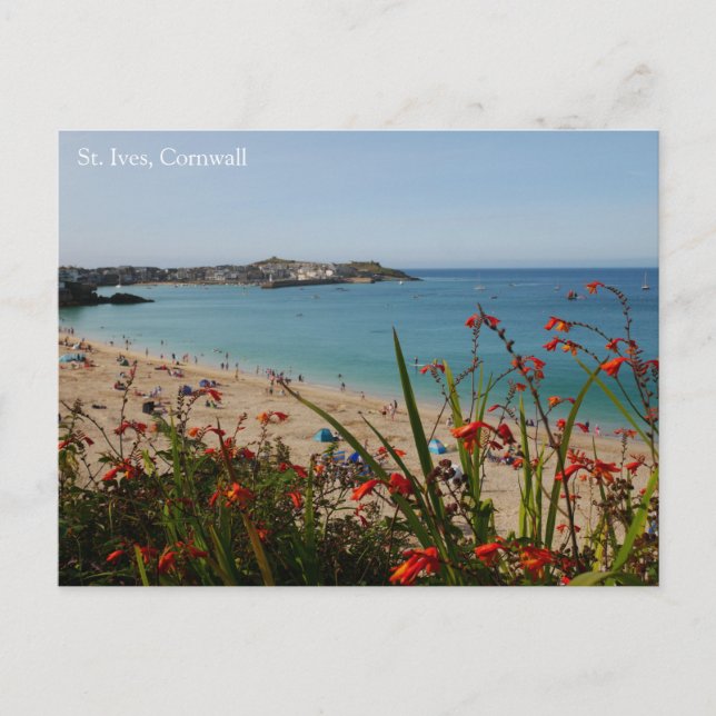 St. Ives Cornwall Postcard Postkarte (Vorderseite)