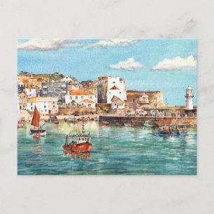 St. Ives, Cornwall Postkarte