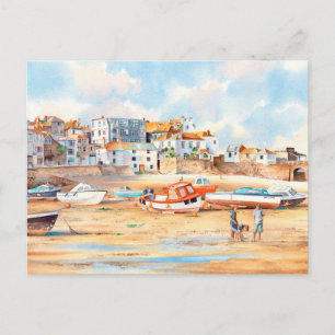 St. Ives, Cornwall Postkarte