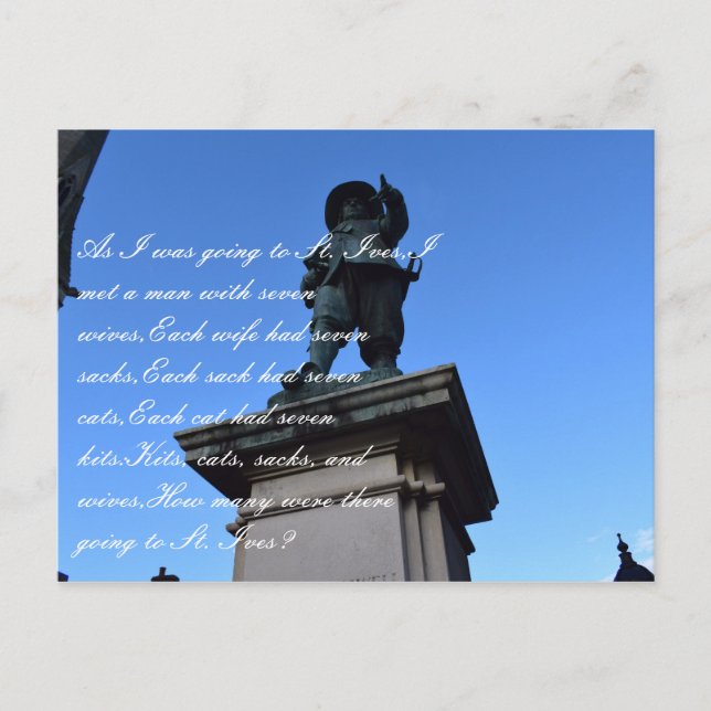 St. Ives, Postkarte (Vorderseite)