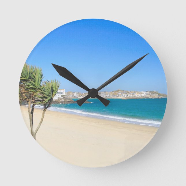 St Ives Wall Clock Runde Wanduhr (Vorderseite)