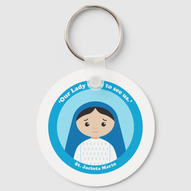 St. Jacinta Marto Schlüsselanhänger (Vorderseite)