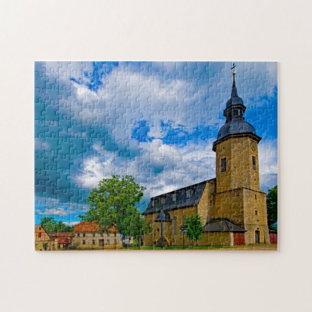 St. Jacobi Kirche Dornburg. Puzzle (Horizontal)