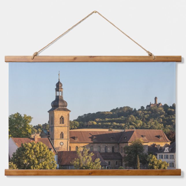 St. Jakob, Bamberg Wandteppich Mit Holzrahmen (Vorne)