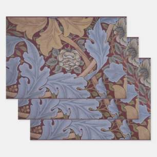 St. James Acanthus Leaf Pattern von William Morris Geschenkpapier Set