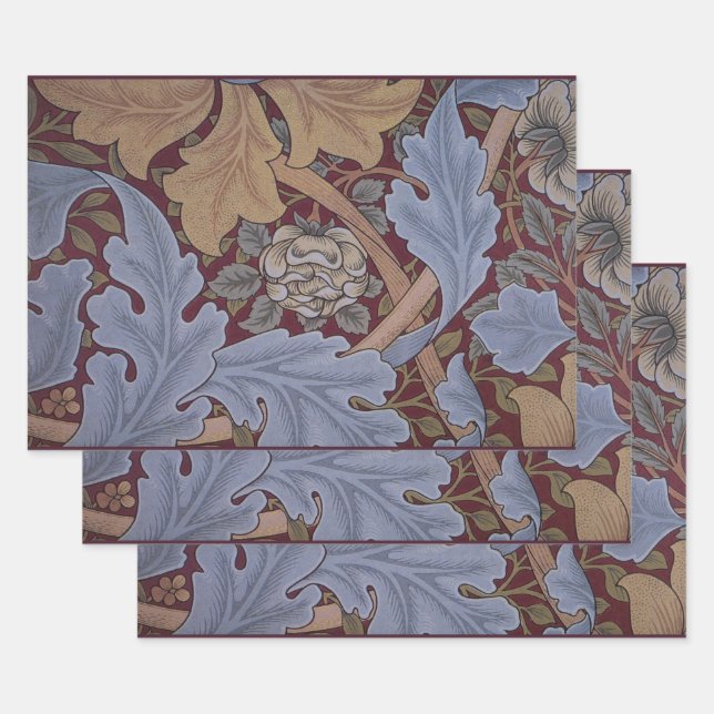 St. James Acanthus Leaf Pattern von William Morris Geschenkpapier Set (Set)