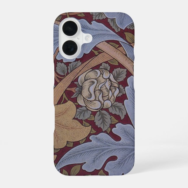 St. James Acanthus Leaf Pattern von William Morris iPhone 16 Hülle (Rückseite)