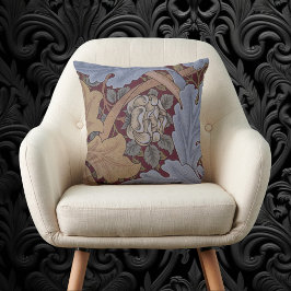 St. James Acanthus Leaf Pattern von William Morris Kissen