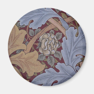 St. James Acanthus Pattern von William Morris Magnet