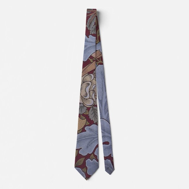 St. James Akanthus-Blattmuster von William Morris Krawatte (Vorderseite)