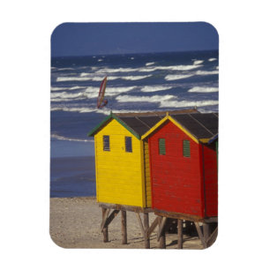 St. James Bay Badehütten, nahe Capetown, 3 Magnet