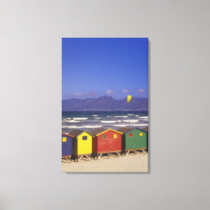 St. James Bay Bathing Boxes, in der Nähe von Cape Leinwanddruck