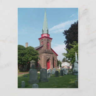 St. James Bischofskirche und Friedhof Postcard Postkarte