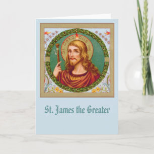 St. James der Ältere (JMAS04) Grußkarte ohne Text Karte