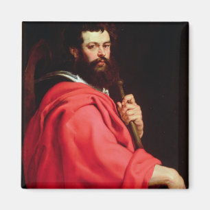 St James der Apostel, c.1612-13 (Öl auf Platte) Magnet