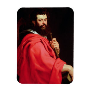 St James der Apostel, c.1612-13 (Öl auf Platte) Magnet