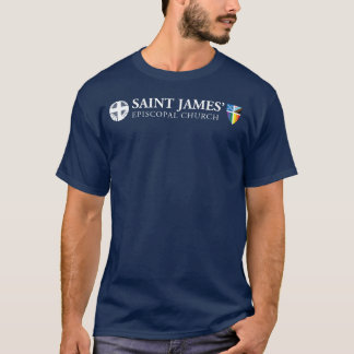 St James einfaches Logoshirt mit Pride-Schild T-Shirt