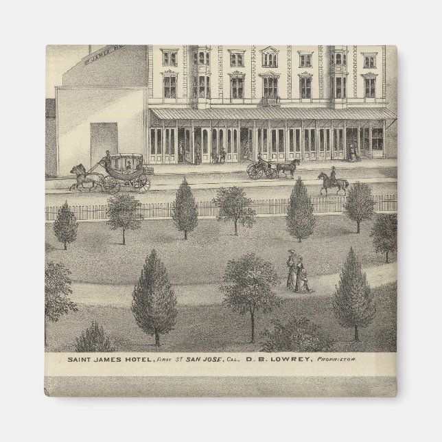 St James Hotel, Residenz Magnet (Vorne)