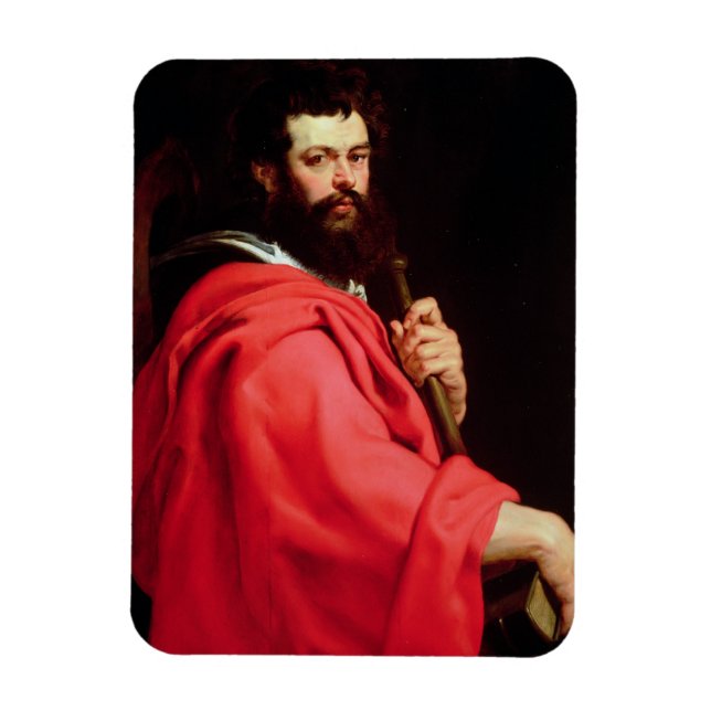 St. James the Apostle, C.1612-13 (Öl/Öl) Magnet (Vertikal)