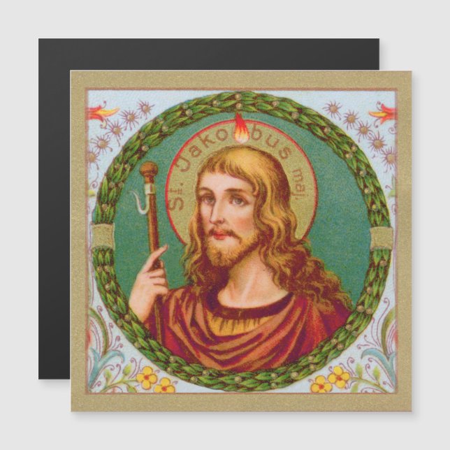 St. James the Greater (JMAS 04) Magnetkarte (Vorne/Hinten)