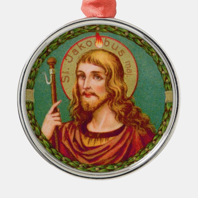 St. James the Greater (JMAS 04) Ornament Aus Metall (Vorne)
