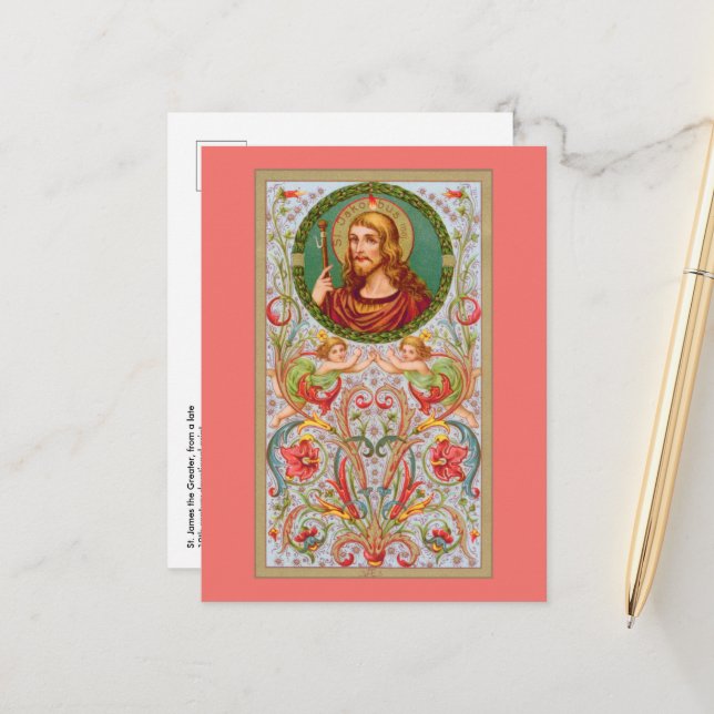 St. James the Greater (JMAS 04) Postkarte (Vorderseite/Rückseite Beispiel)