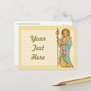 St. James the Greater (RLS 05) Postkarte