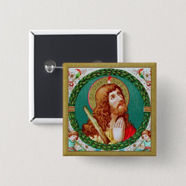 St. James the Less (JMAS 05) Button (Vorne & Hinten)