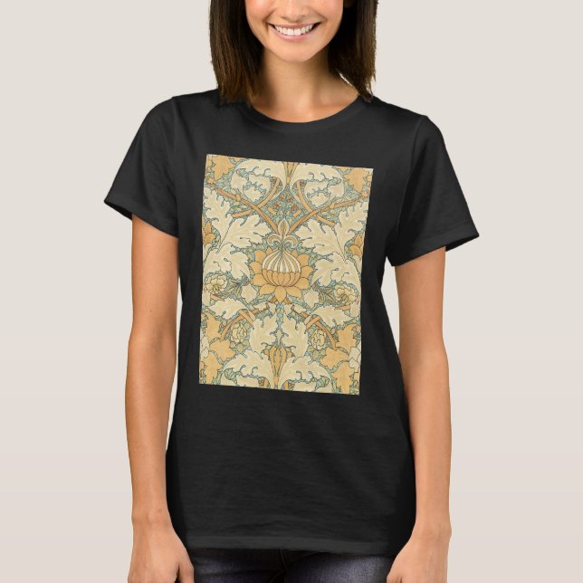 St. James von William Morris, Acanthus Blätter T-Shirt (Vorderseite)