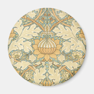 St. James von William Morris, Textile Pattern Magnet
