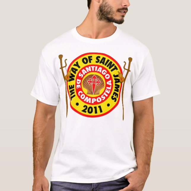 St. James-Weg T-Shirt (Vorderseite)