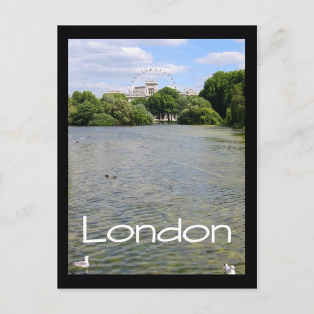 St. James's Park Postkarte (Vorderseite)