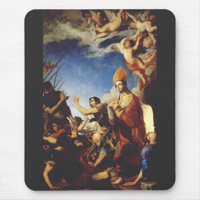 St. Januarius Bischof von Benevento Mousepad (Vorne)