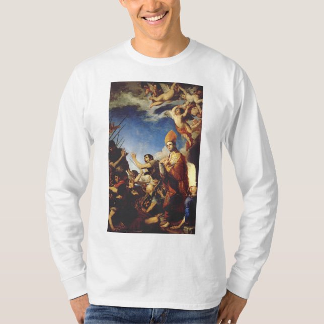 St. Januarius Bischof von Benevento T-Shirt (Vorderseite)