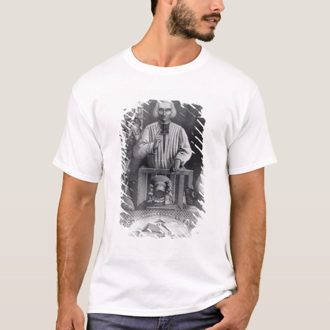 St. Jean-Marie predigender Vianney, 19. T-Shirt (Vorderseite)
