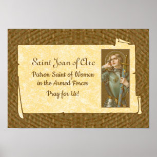 St. Jeanne d'Arc (JM 28) Poster